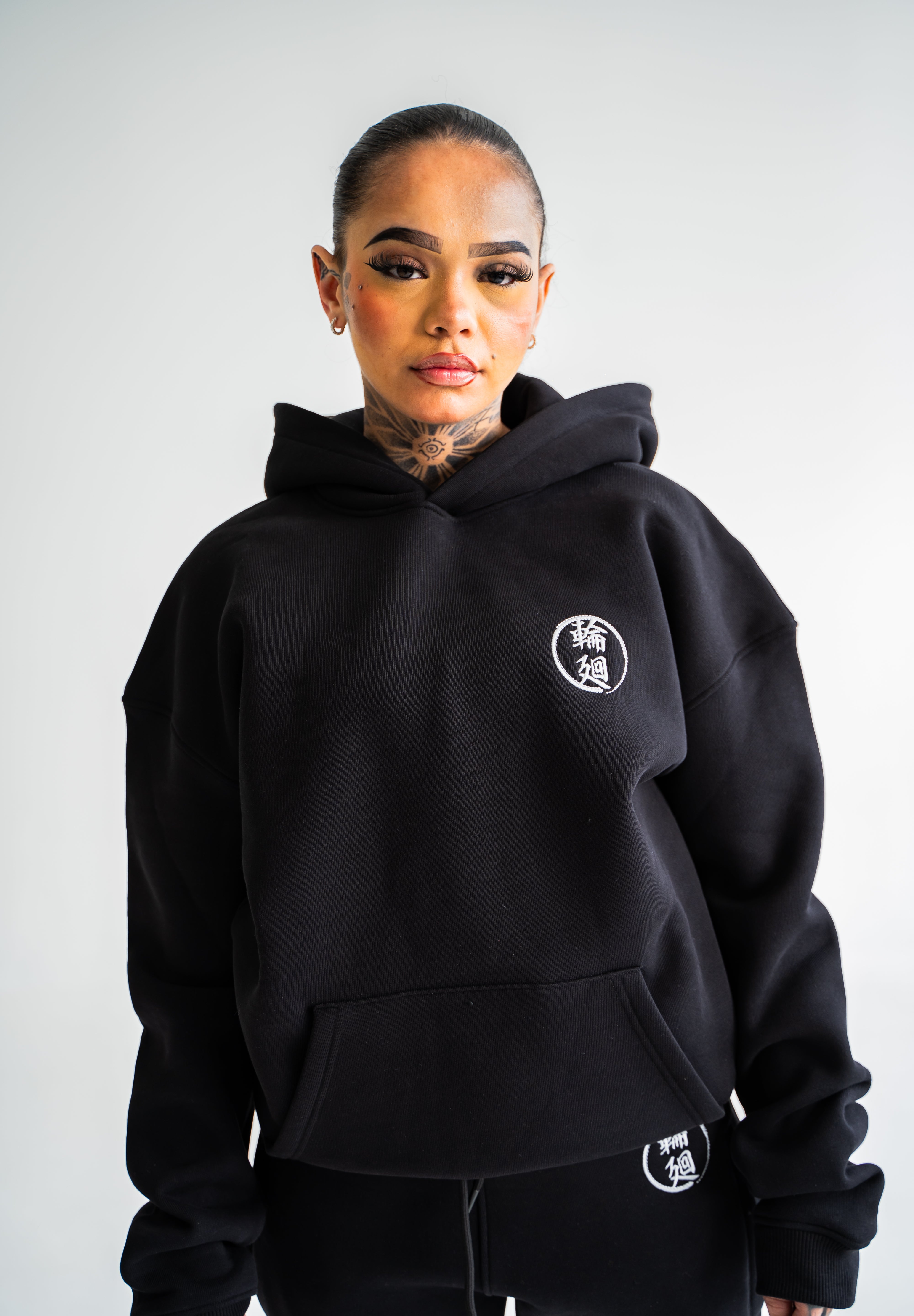 RINNE TRACKSUIT | HOODIE | BLACK